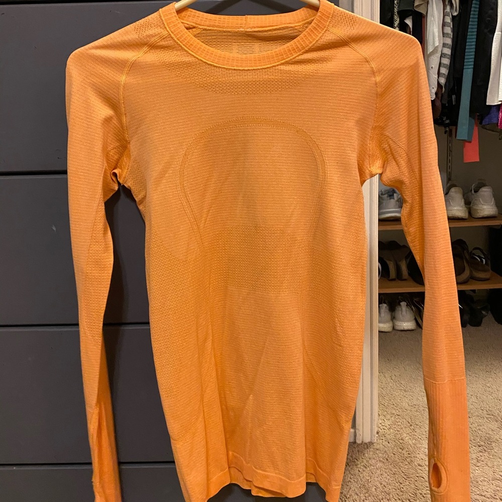 🍋🍋Orange Lulu Lemon Long Sleeve🍋🍋